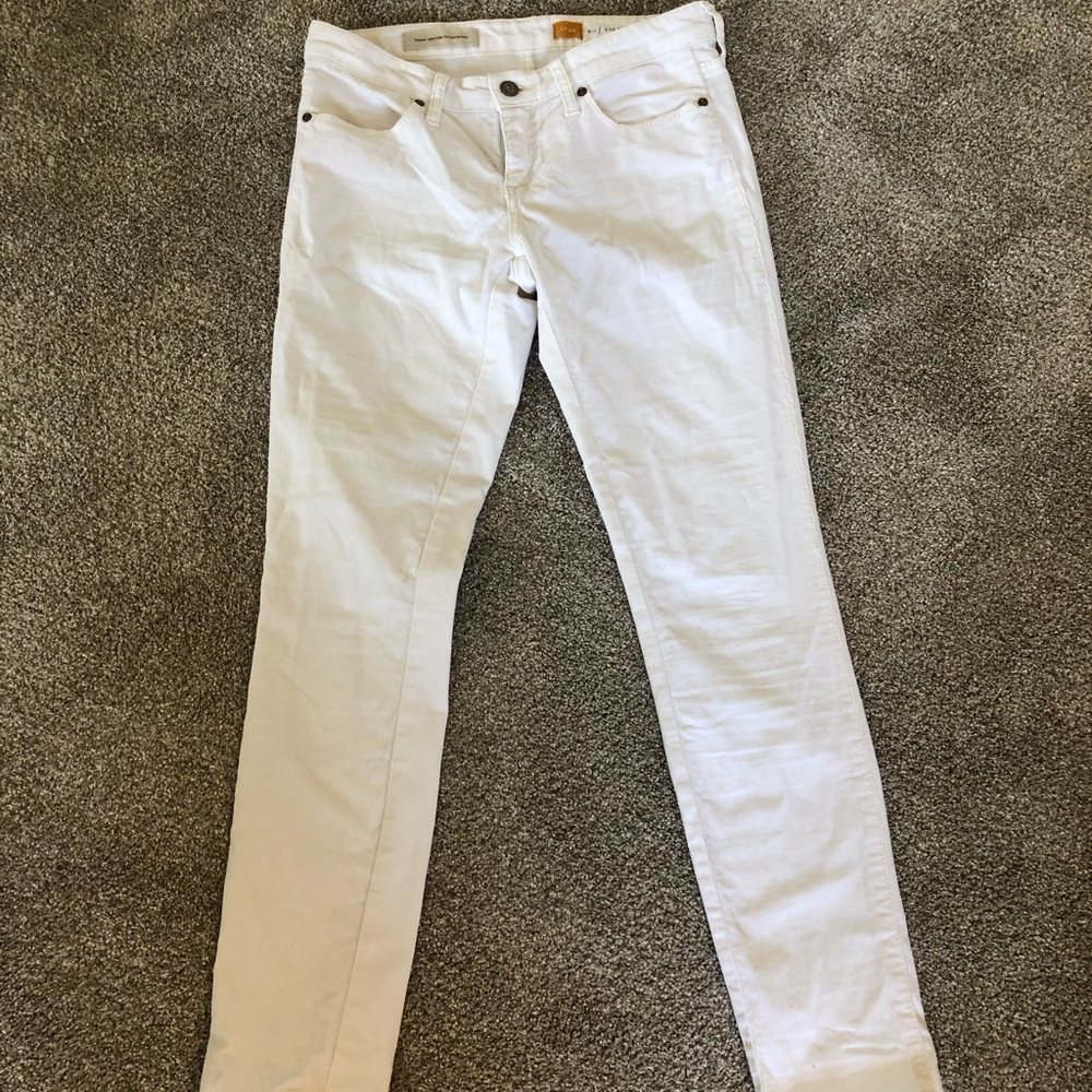 Anthro Pilcro Velvet Jeans